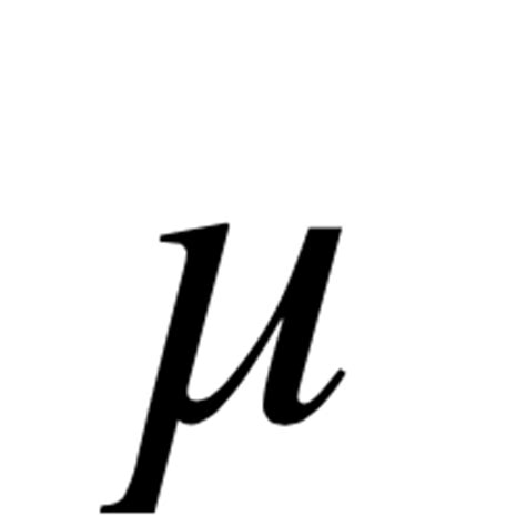 Charbase U+00B5: MICRO SIGN