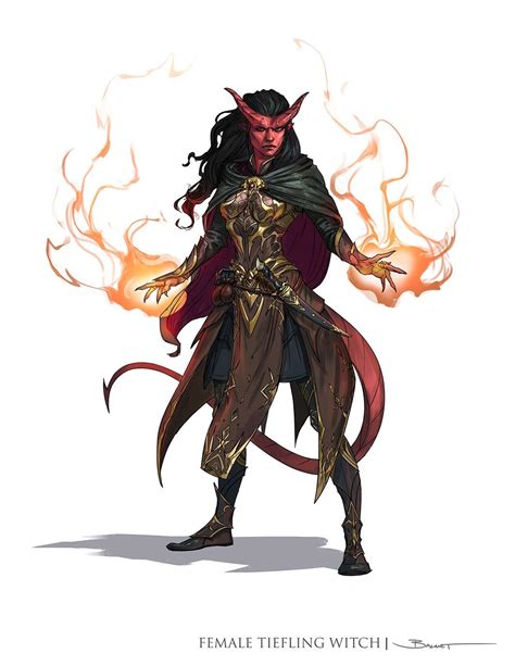 Image Result For Female Tiefling Cleric Dark Fantasy Heroic Fantasy Fantasy Warrior Fantasy