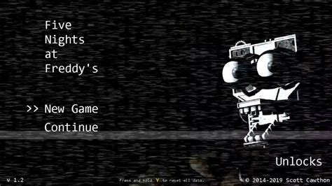 Five Nights At Freddys Title Screen Ps4 Xbox One Switch Youtube