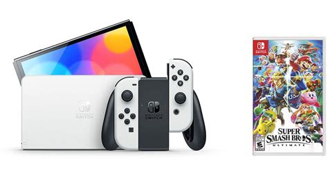 Nintendo Switch Oled White Super Smash Bros Ultimate Solotodo