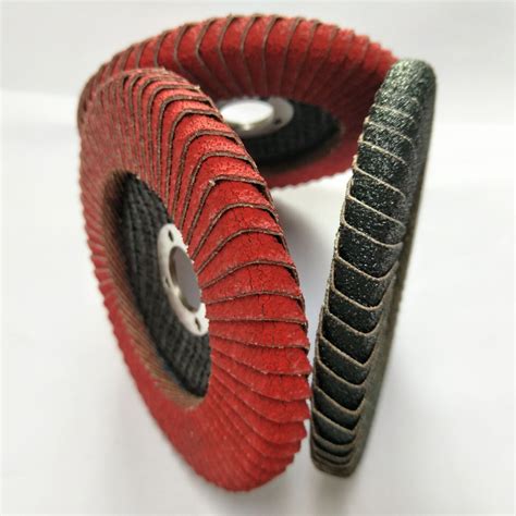 China Curved Abrasive Flap Disc with German Zirconia ...