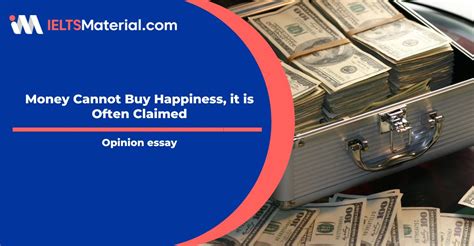 Can Money Buy Happiness Essay Essay About Can Money Buy Happiness