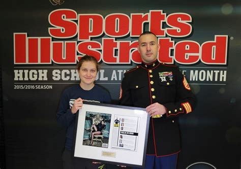 Dvids Images Sports Illustrated And The Marine Corps Award Hannah Debalsi Athlete Of The