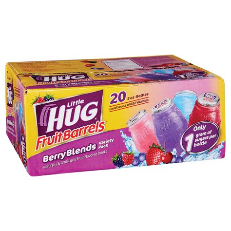 Little Hug Berry Blends Fruit Barrels Variety Pack 8 Oz Bottles Shop