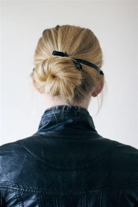 Back Of Girl With Blonde Hair By Stocksy Contributor Jacqui Miller