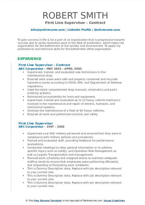 Ensure systems are in proper working condition and meet required standards. Mechanical Maintenance Supervisor Resume Samples | QwikResume