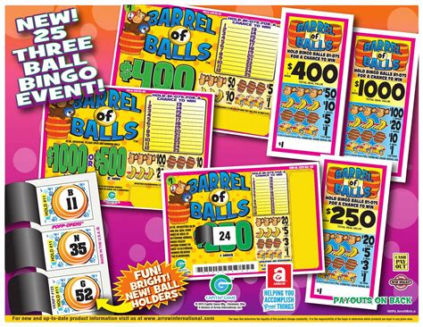Pull Tabs Bingo Games Event Arrow International