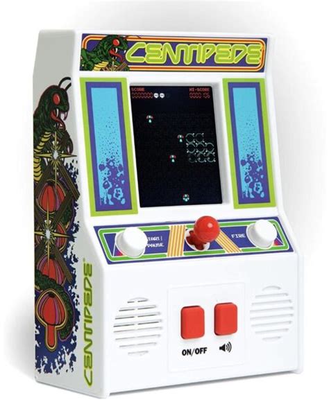 1981 Centipede Mini Arcade Handheld Game Atari Classic Gameplay System