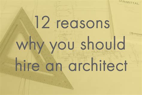 12 Reasons Why You Should Hire An Architect For Your New Home