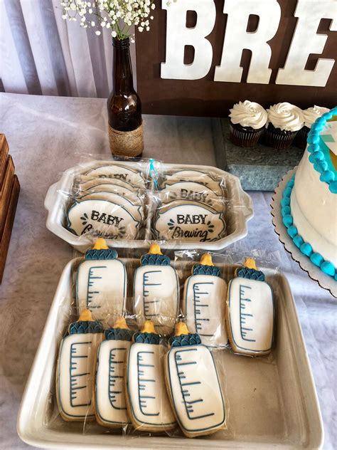 A Baby Is Brewing 👶🏻🍺 Baby Shower Brew Baby Shower Beer Baby Shower