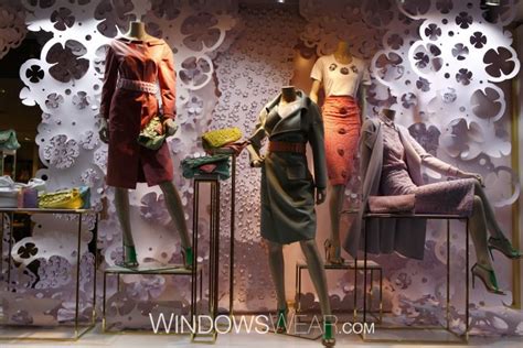 Texture With Paper Cutouts The Worlds Best Fashion Window Displays Of