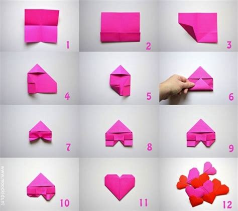 Inflar un globo rosa de 5 al maximo y atarlo a modo de mano. Manualidad para San Valentín corazones en origami paso a paso