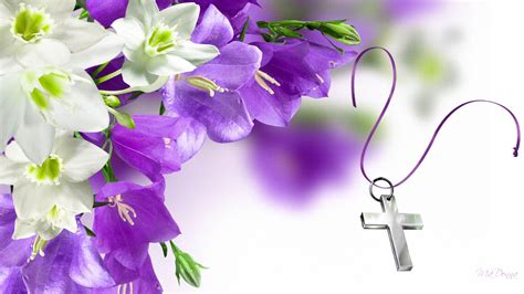 Christian Easter Flowers Wallpapers Wallpaper Cave