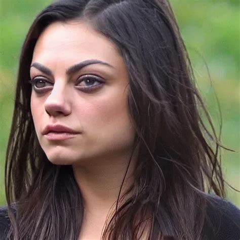 Close Up Photo Of Mila Kunis On Set Stable Diffusion Openart