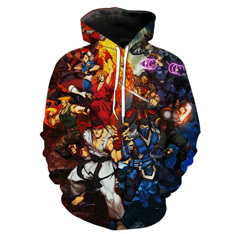 Street Fighter All Character Street Fighter Hoodie 3D