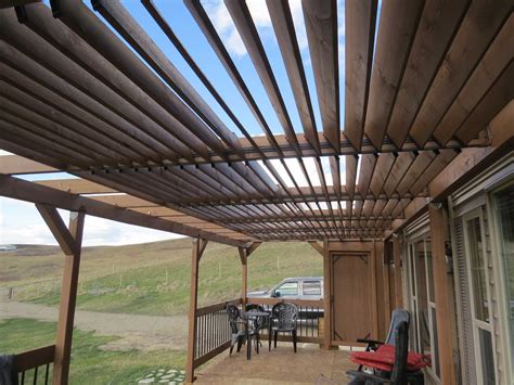 Roof Overhang Flex•fence Louver System Roof Overhang Retractable