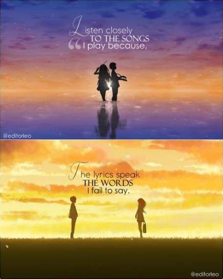 Pin By Italy Johnson On Music Quotes Anime Love Quotes Music Quotes