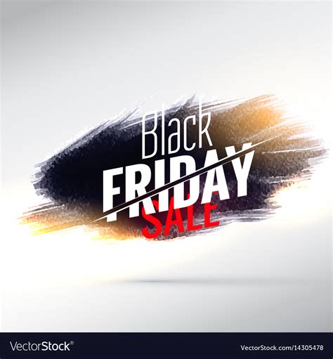 Amazing Black Friday Sale Poster Design Royalty Free Vector