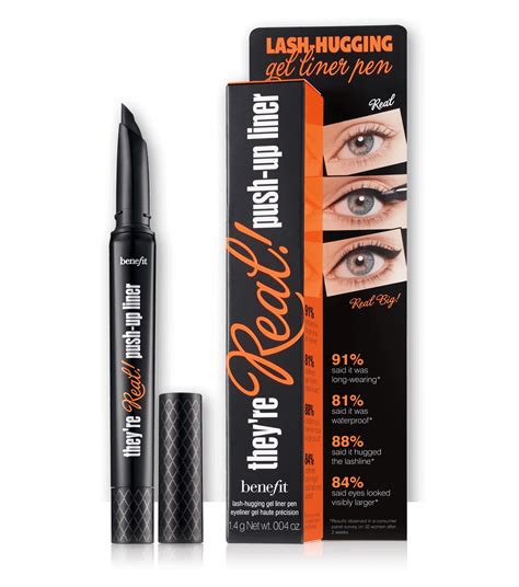 Theyre Real Gel Eyeliner Pen Benefit Cosmetics Benefit Eyeliner