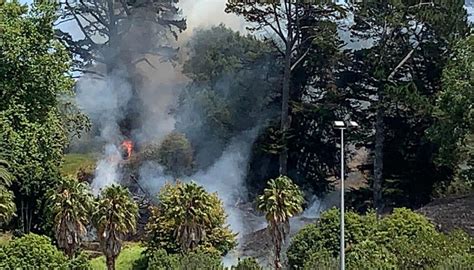 Fire On Aucklands Mt Richmond Extinguished Newshub