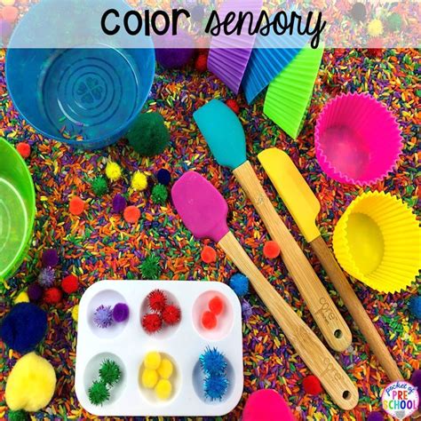 Color Sensory Bin Plus 40 Sensory Bin Ideas For The Whole Year