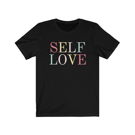Self Love Slogan T Shirt Self Love Printed Tee Valentines Etsy