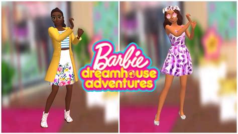 buying new barbie spring outfits barbie dreamhouse adventures youtube