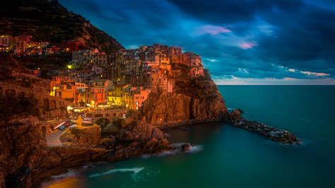 Manarola Italy 4k Ultra Hd Wallpaper Background Image 5575x3135