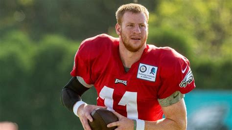 Carson wentz qb, philadelphia eagles. NFL: Carson Wentz Faces Unique Pressure This Season ...