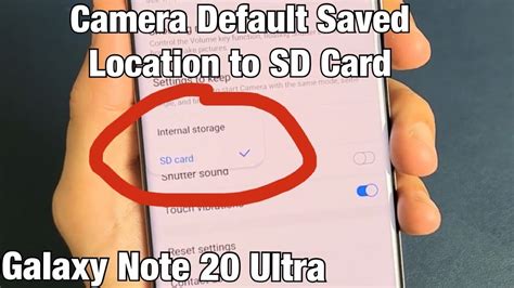 Quick video on how to insert sim card and microsd card into samsung galaxy note 20 ultra. How to Make SD Card Default Location for Camera on Galaxy Note 20 Ultra - YouTube