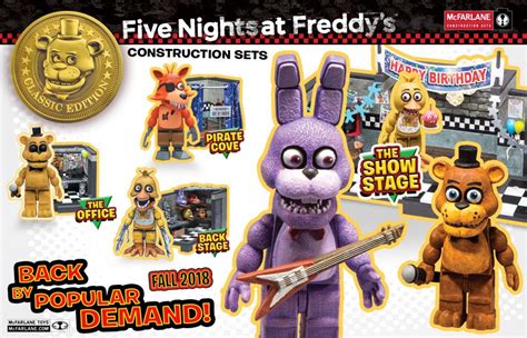 Mcfarlane Toys Five Nights At Freddys Show Stage Construction Set