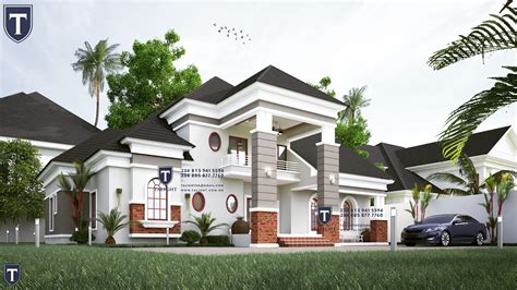 5bedroom Bungalow With Penthouse In Nigeria Contact Us On Your Next