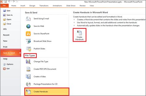Guides To Convert Powerpoint To Word Document