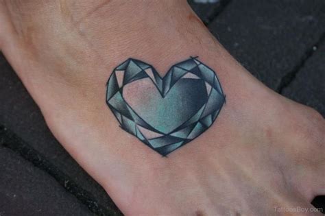 Diamond Heart Shape Tattoo Tattoo Designs Tattoo Pictures
