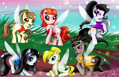 The Many Ponies Are All Different Colors