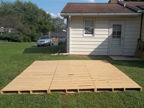 A Passion For Pallets Ezs Happy Home Patio Flooring Pallet