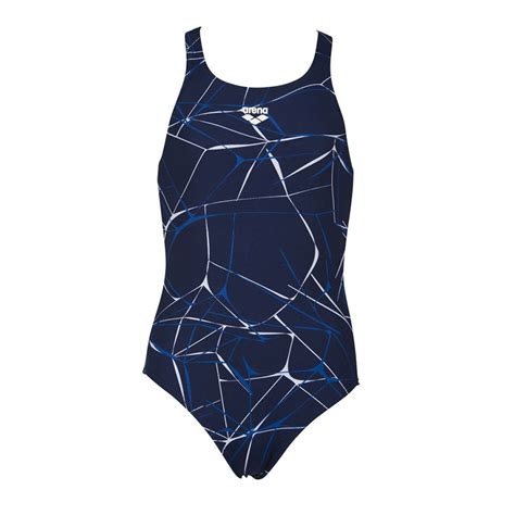 Arena Water Girls Navy Blue Swimsuit Perfect For Regular Training Sessions