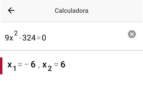 1º Quais é a solução da equação 9x² - 324 = 0? * a) 6 b) 16 c) 36 d) 64 ...
