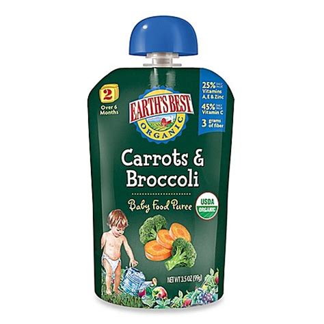 Melt half of the butter in a large pot over medium heat, and add the onions. Earth's Best® Organic 3.5 oz. Carrots & Broccoli Baby Food ...