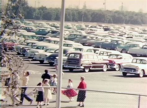 Parking Lot Circa Mid 1950s How Much Would Those Beauties Be Worth