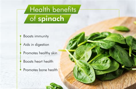 Health Benefits Of Spinach