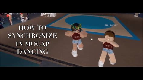 How To Be In Sync On Mocap Dancing Roblox Youtube
