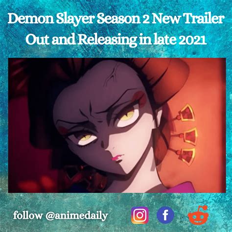Demon Slayer Season 2 Release Date To Be Out This Tuesday R