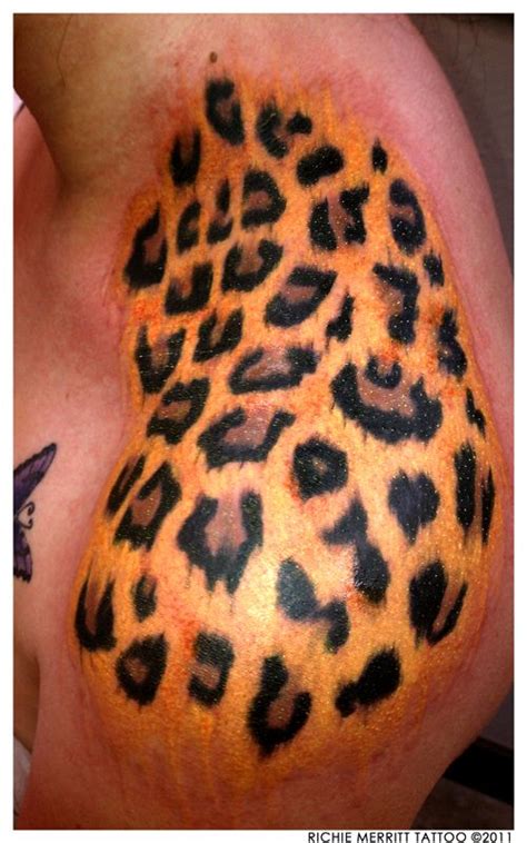 Pin By Shirley Finch On Leopard Print Leopard Print Tattoos Cheetah