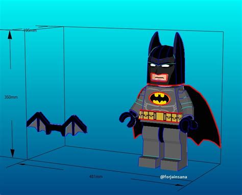 Introducir 43 Imagen Batman Lego Papercraft Abzlocalmx