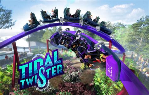 Tidal Twister Dueling Coaster Coming To Sea World San Diego In 2019