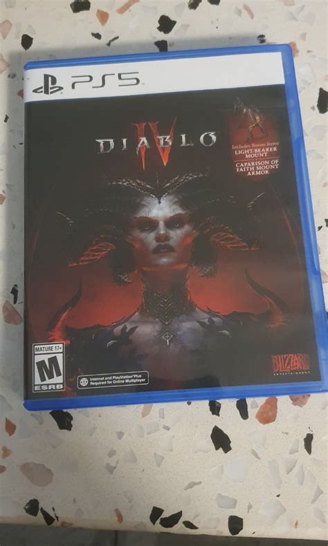 Diablo 4 Ps5 Video Gaming Video Games Playstation On Carousell