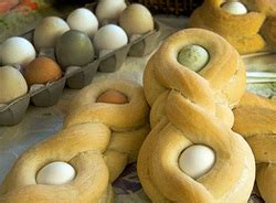 Beat into flour mixture with spoon until satiny. Sicilian Easter Bread / An Italian Easter bread recipe ...