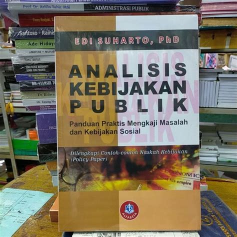 Jual Buku Analisis Kebijakan Publik Edi Suharto Alfabeta Shopee