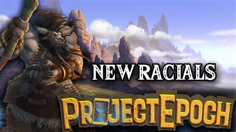 Project Epoch New Racials Also Tauren Gnome Priests Youtube